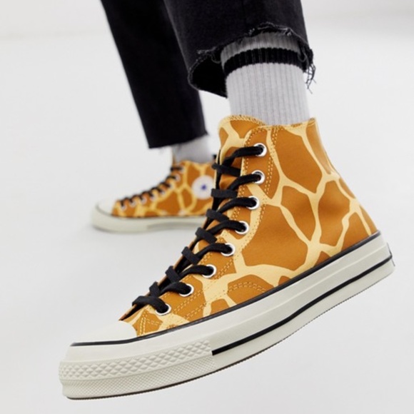New Men Converse Chuck 70 Archive Giraffe Canvas - Picture 2 of 6